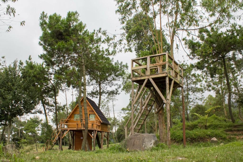 Papandayan Camping Ground Hotel Cileuleuy Zewnętrze zdjęcie